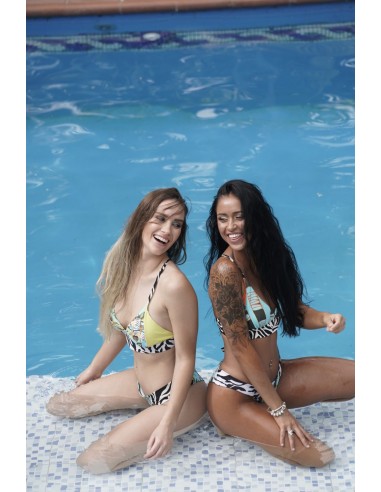 BRAGA BIKINI LAM REVERSIBLE LIMA/CEBRA