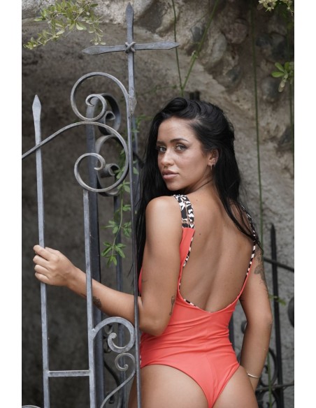 BAÑADOR OAXACA ROJO / CEBRA REVERSIBLE